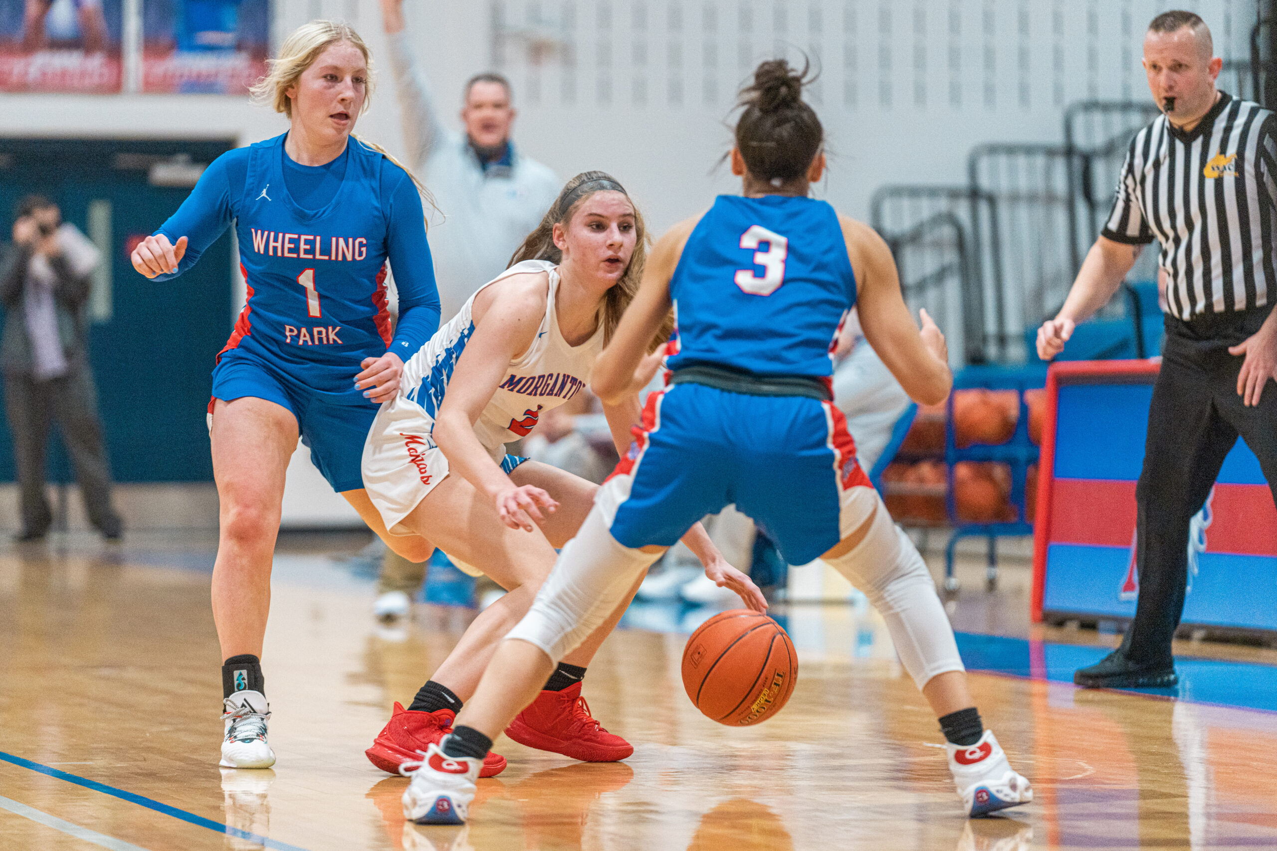 Morgantown girls' basketball team holds off Wheeling Park 42-39